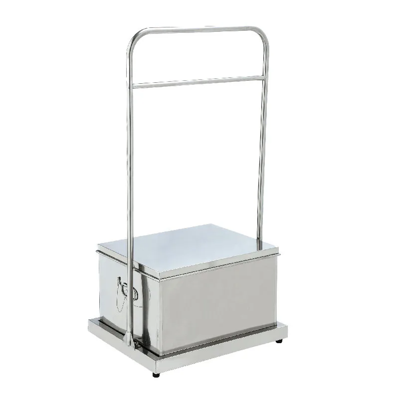 

Утолщенная коробка для солодозы из нержавеющей стали, коробка для солодозы с стойкой и аксессуарами для выпечки на шкиве