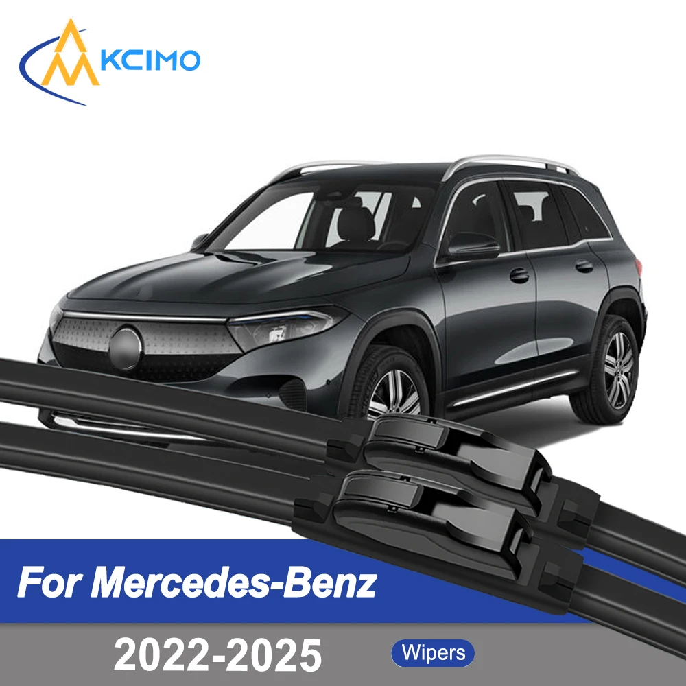 

Premium Rubber Durable Silent Windshield Wiper Blades 2pcs for Mercedes-Benz EQB X243 2022-2025 Front Wiper Blades Set
