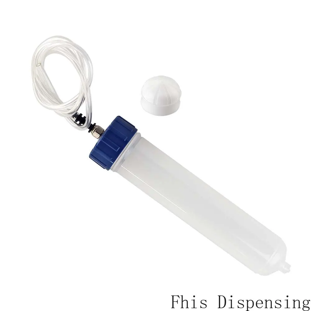 طرف موزع حقنة برميل محول 200cc سماكة واقية من الانفجار اللولب لور قفل #2