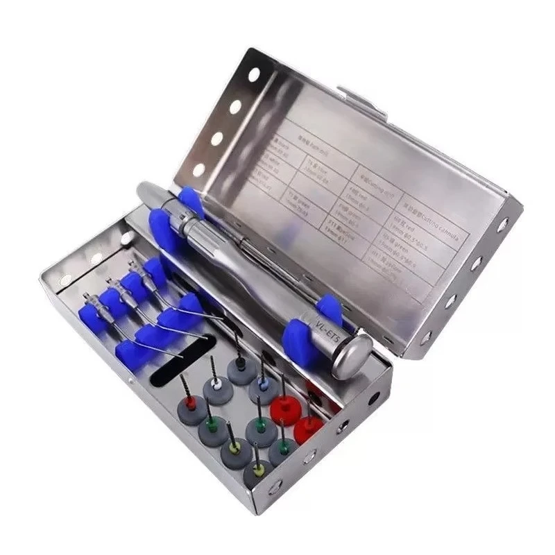 Dental Root Canal Broken File Removal Kit, Rotary File Extractor & Wireless Endo Motor, Separated Broken File Retrieval