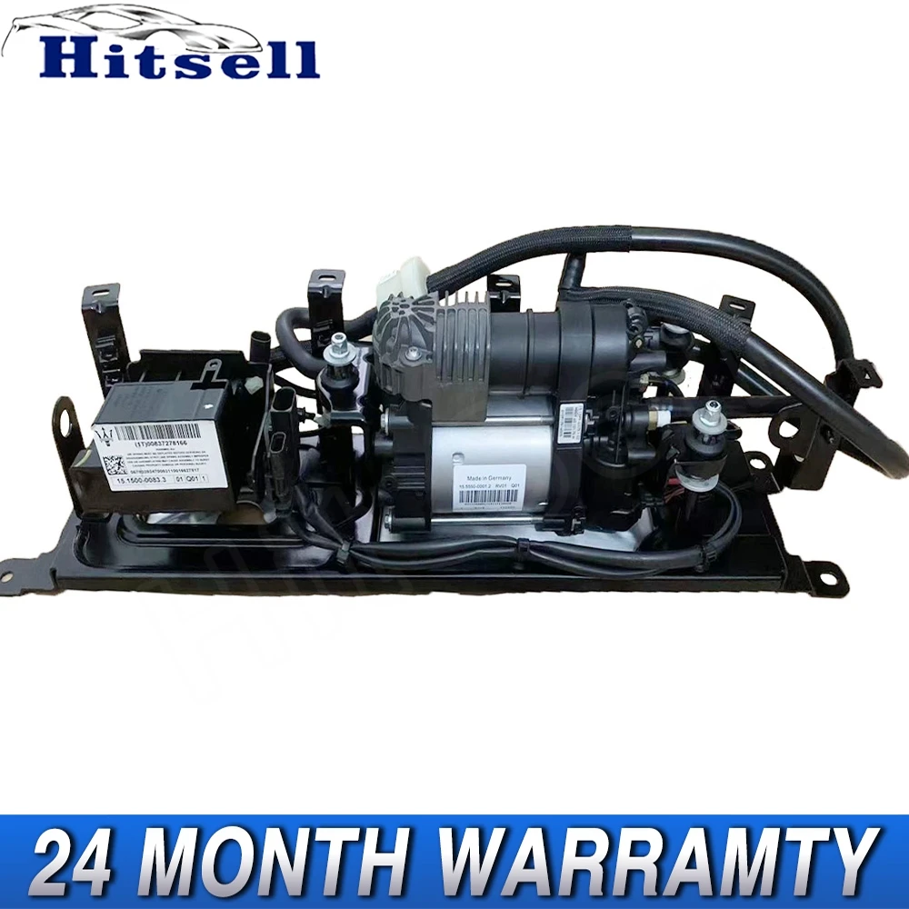 Air Suspension Compressor With Suspension Valve Blocks Fit Maserati Levante 670037522, 670039247, 670032005 Air Pump