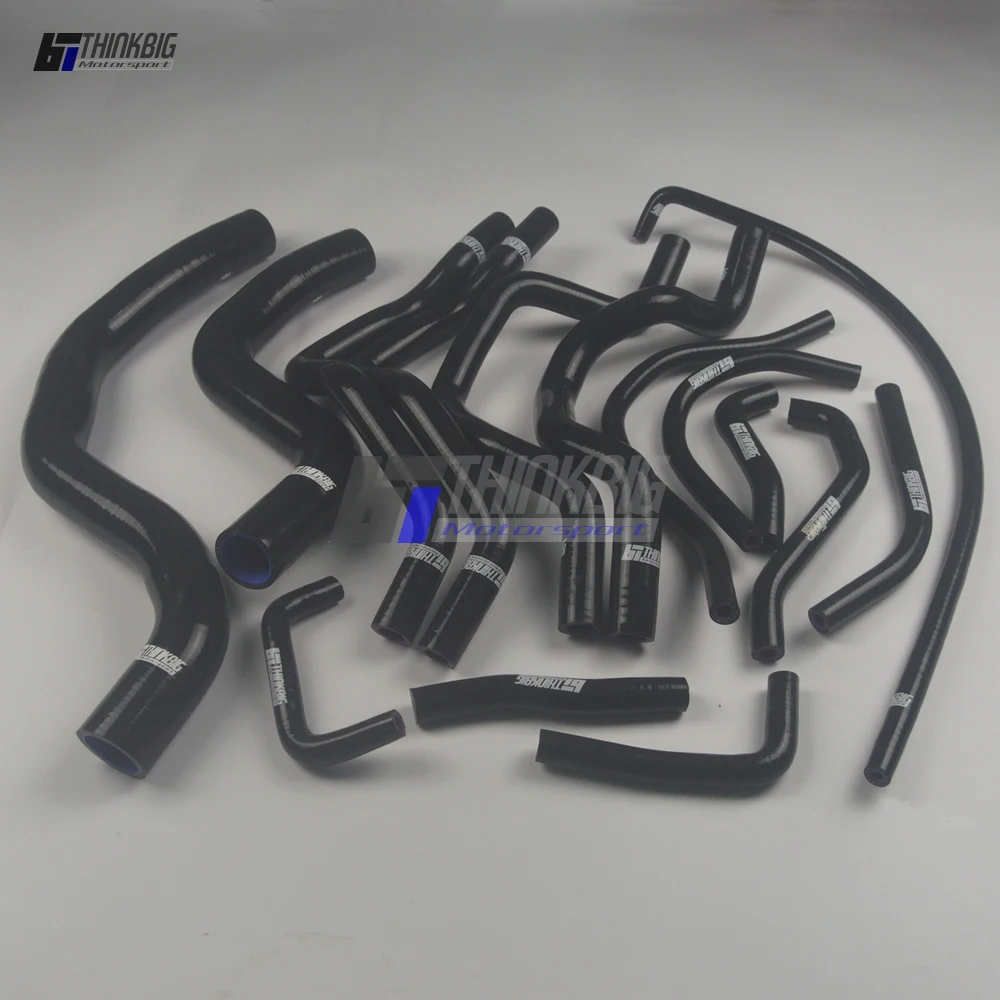 

Silicone Radiator Hose Kit For 01-07 MItsubishi Lancer EVO 7 8 9 CT9A 4G63T (15pcs)