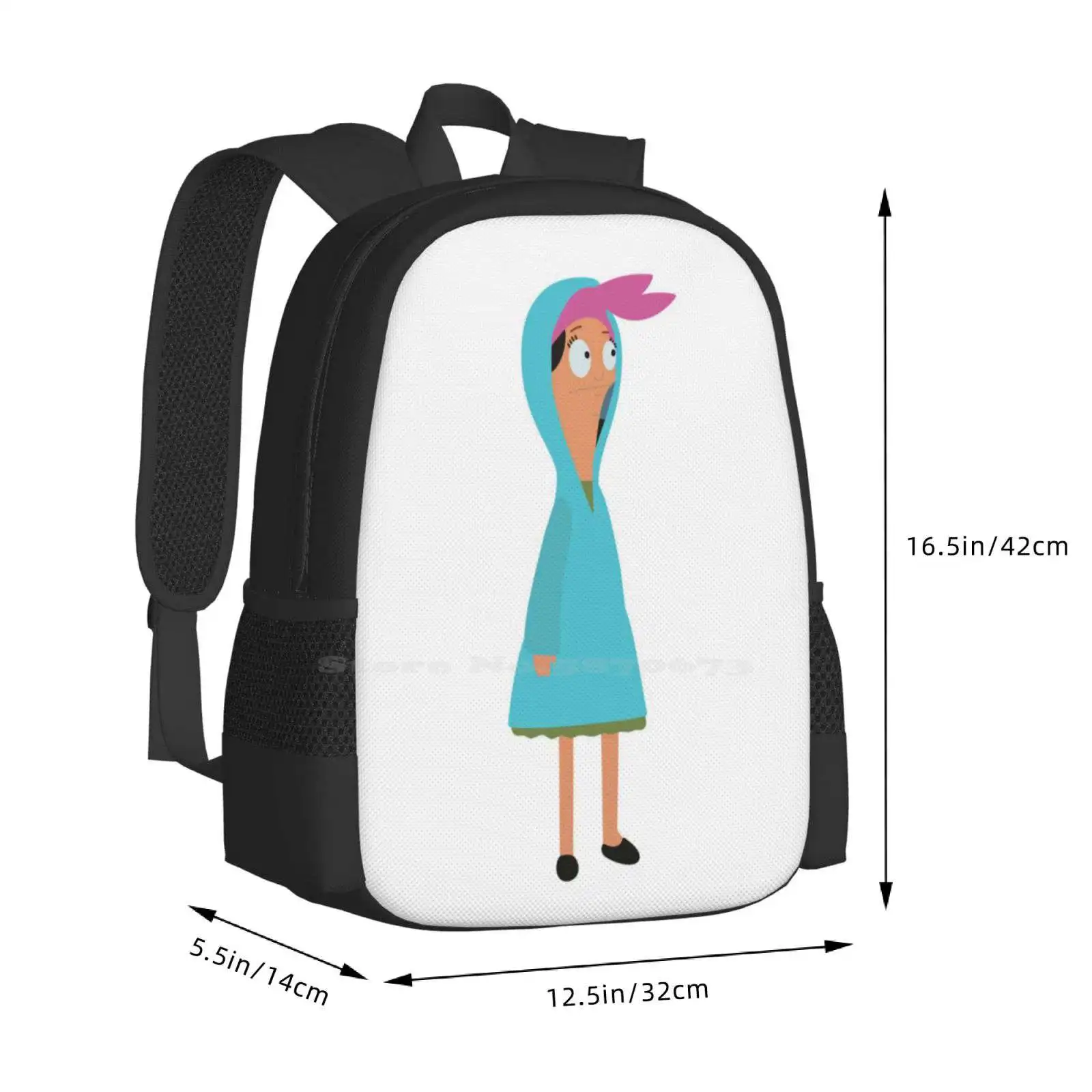 Windy Louise Hot Sale Schoolbag Backpack Fashion Bags Prime Usa Cartoon The Belchers Tina Gene Linda Louise