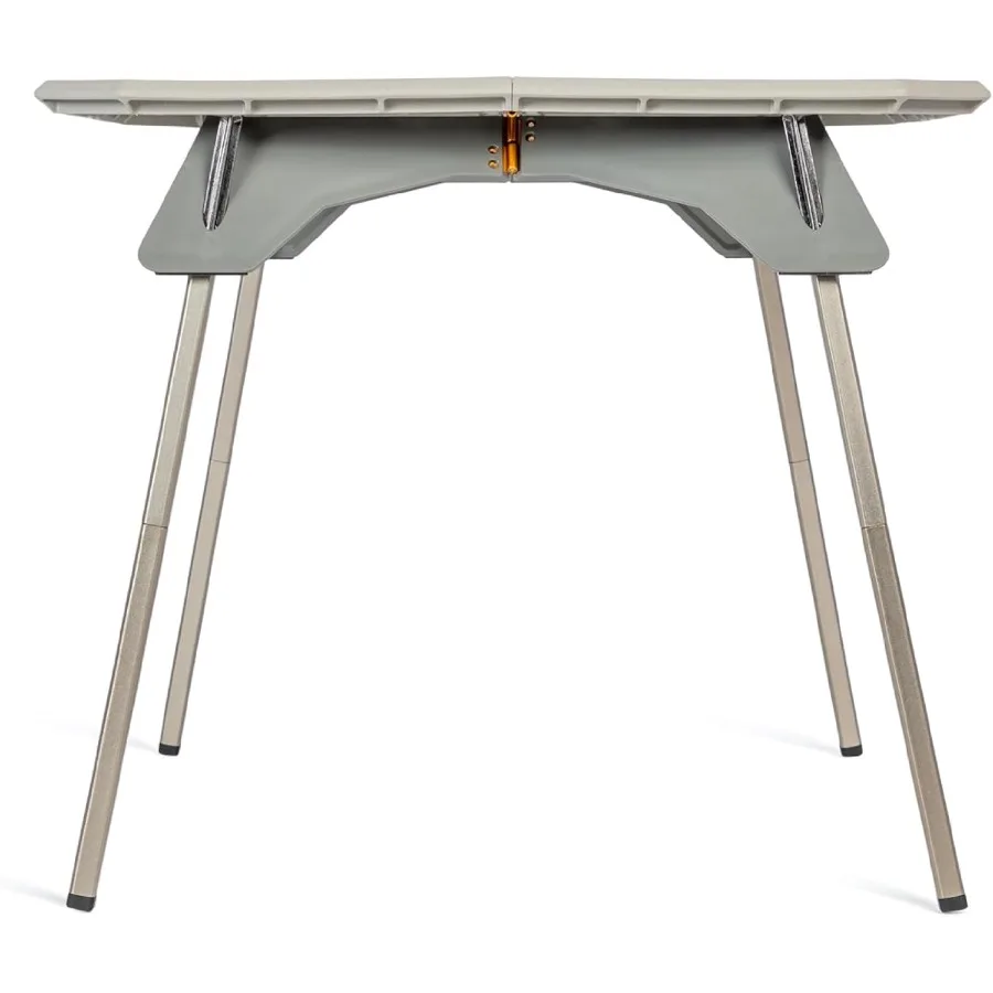 طاولة تخييم مزدوجة الارتفاع للمغامرات الخارجية، تصميم مدمج وقابل للتعديل مع لمسة نهائية ضباب متينة، مثالية للتخييم والمشي لمسافات طويلة #5