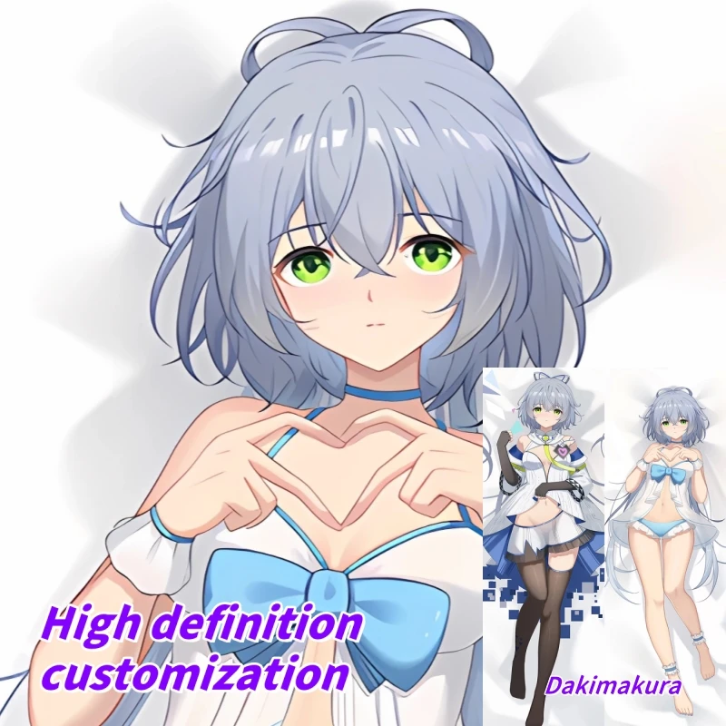 

Dakimakura Anime Pillow Case Luo Tianyi Double-sided Print Of Life-size Body Pillowcase Gifts Can be Customized