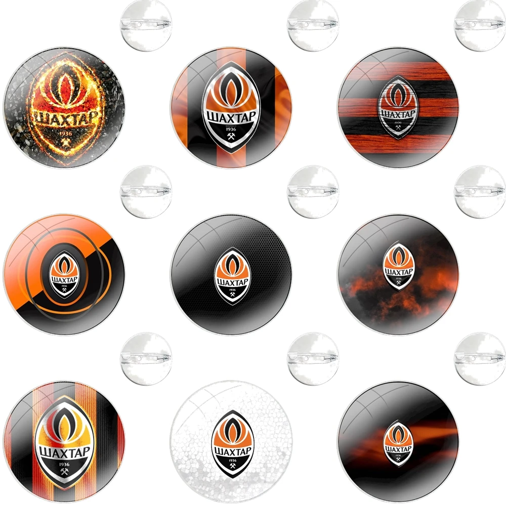 Ukraine Shakhtar Donetsk Fc Pins Badge Metal Brooches For Clothes Backpack Decoration gift