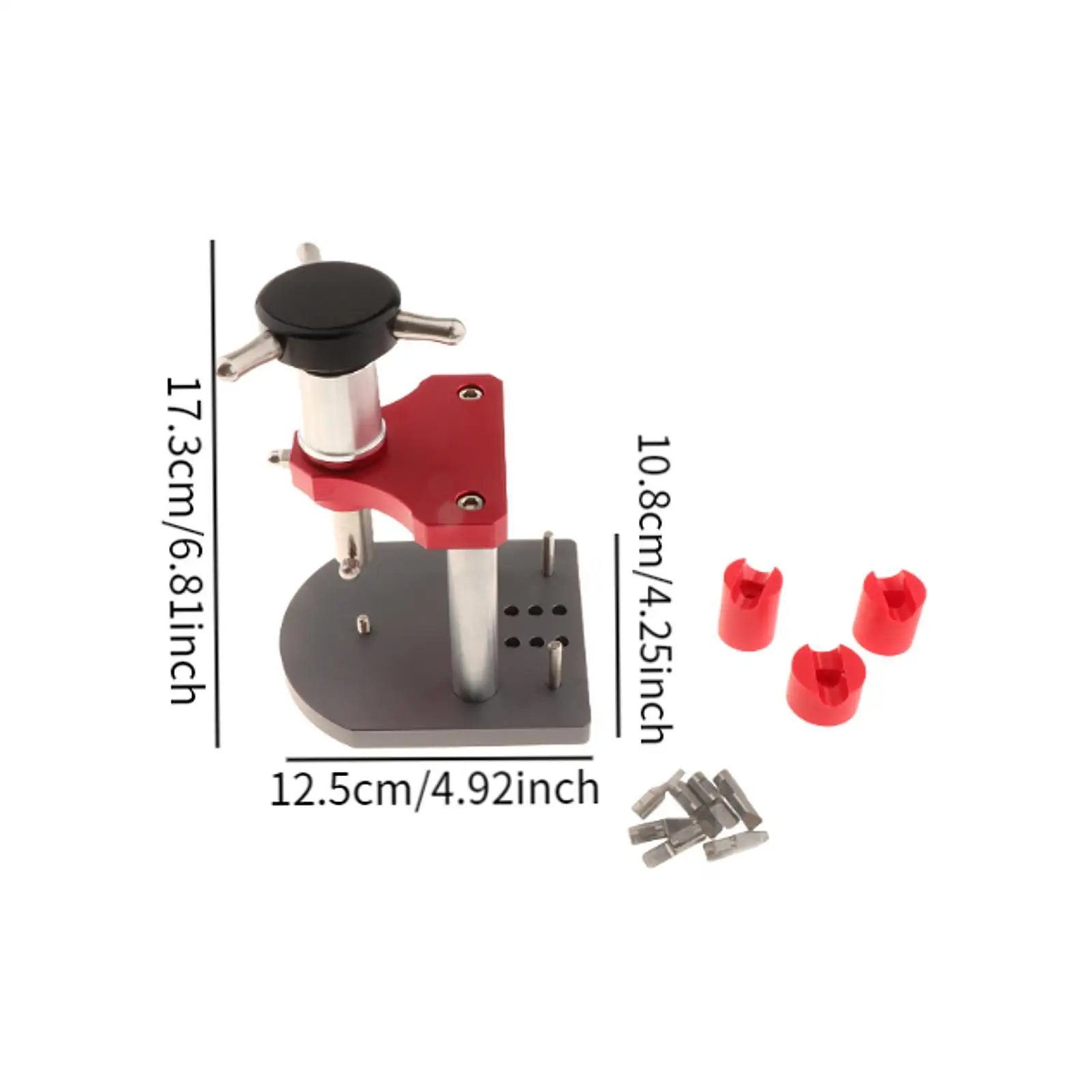 طقم فتاحة خلفية للساعة، أداة فتح الغطاء الخلفي المحمولة خفيفة الوزن
