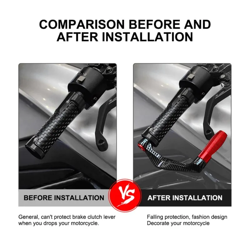 Para CFMOTO 150NK 250NK 300NK 400NK 450NK 650NK 675NK 800NK empuñaduras de manillar de motocicleta Protector de manos Protector de palancas de embrague de freno