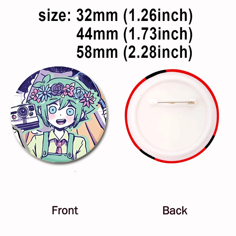 Mari,OMORI,Basil,AUBREY Video Game Figure Badge Cosplay Cute Cartoon Brooches Exquisite Enamel Pins for Accessories Bag Jewelry