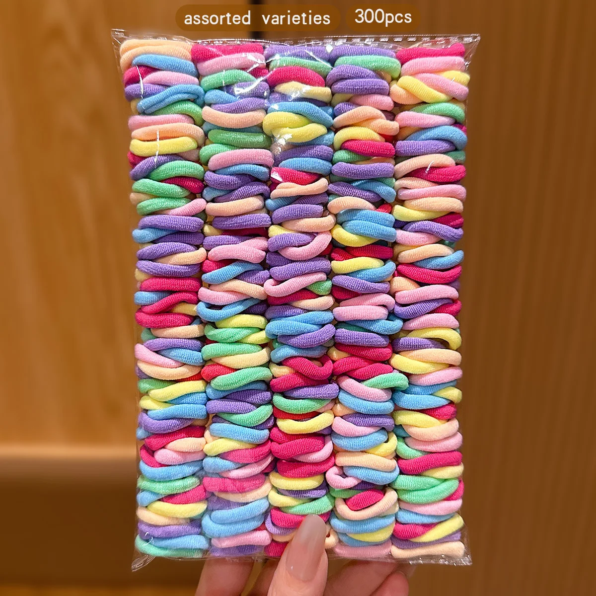 300 Random Color Elastic Bands - đánh giá và giá Women'S Affordable Accessories