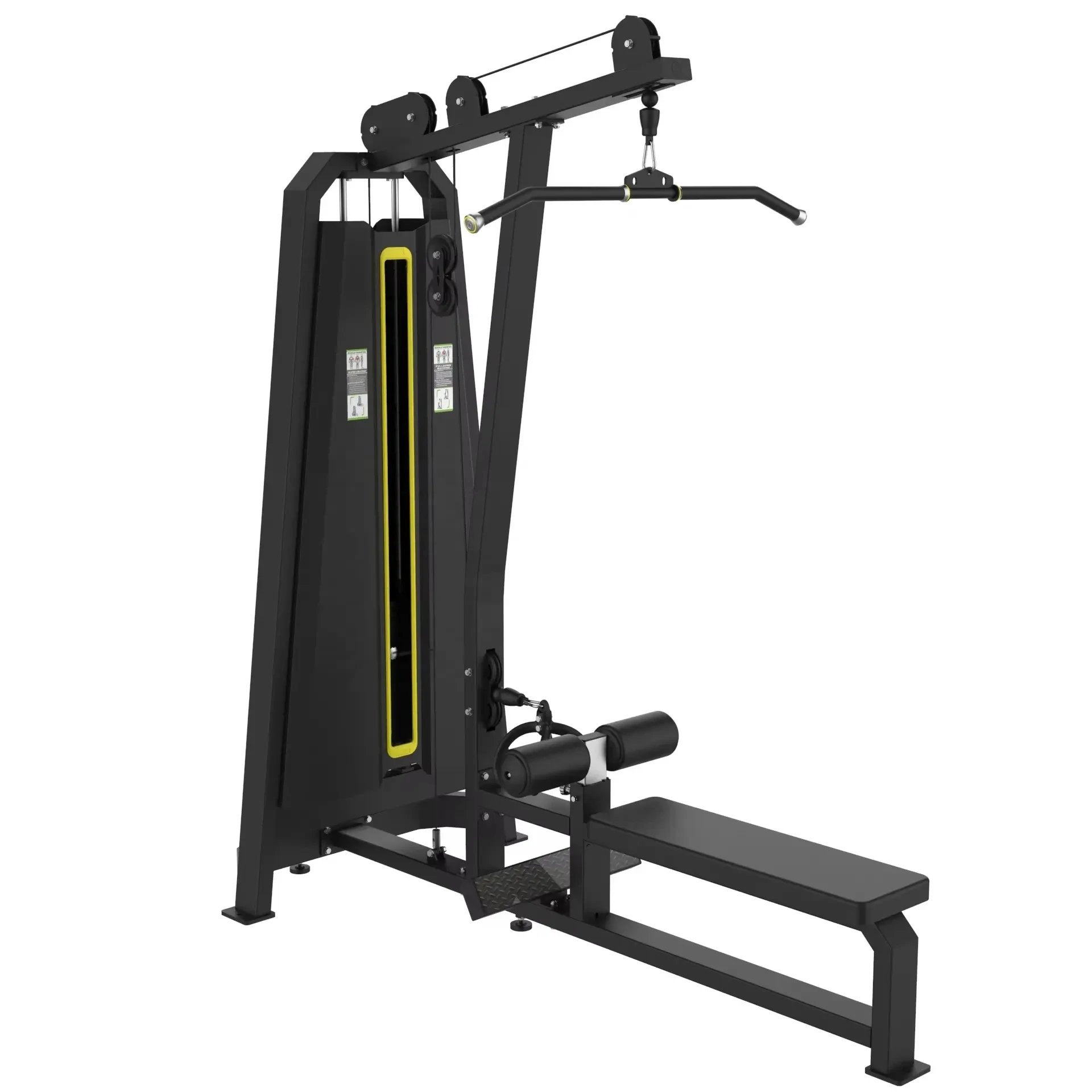 

Factory Popular Commercial High Low Pull Bodybuilding Weight Pin Loaded Machine