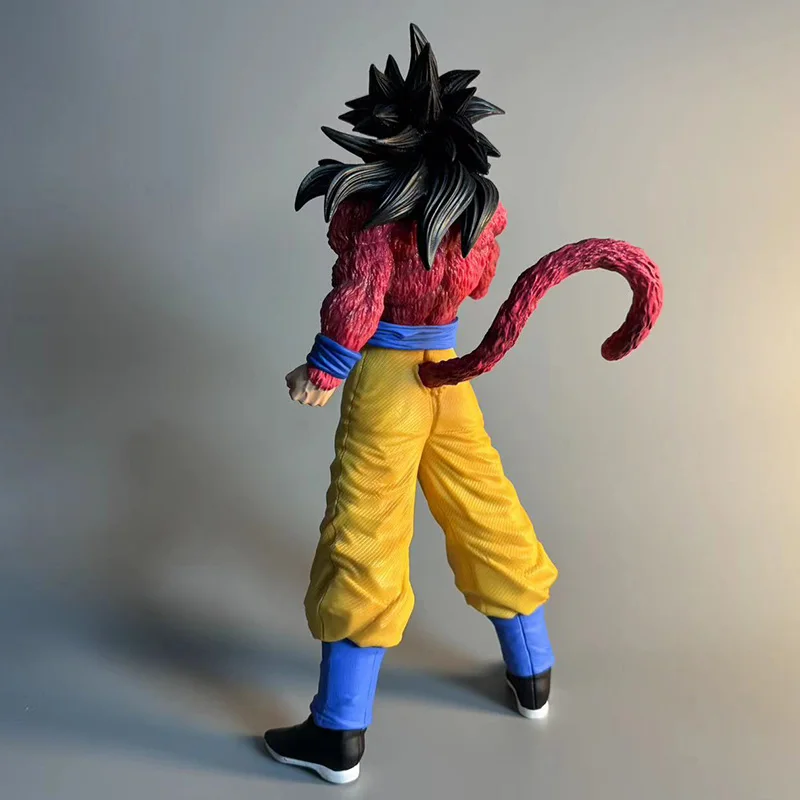 30CM Anime Dragon Ball Son Goku Ssj4 Figure Super Saiyan 4 Goku Figurine PVC Action Figures Model Toy for Children Gifts view 6