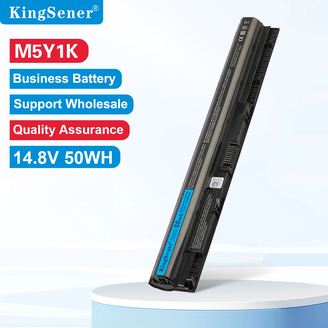 

KingSener 14.8V 3400mAh M5Y1K Battery For DELL Inspiron 3565 3576 3476 3567 5758 5759 5555 For Dell Vostro 3558 3568 3578 3478