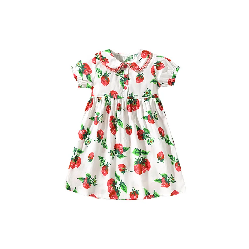 

Children's Skirt Summer New Children's Clothing Cute Lace Girls Dress