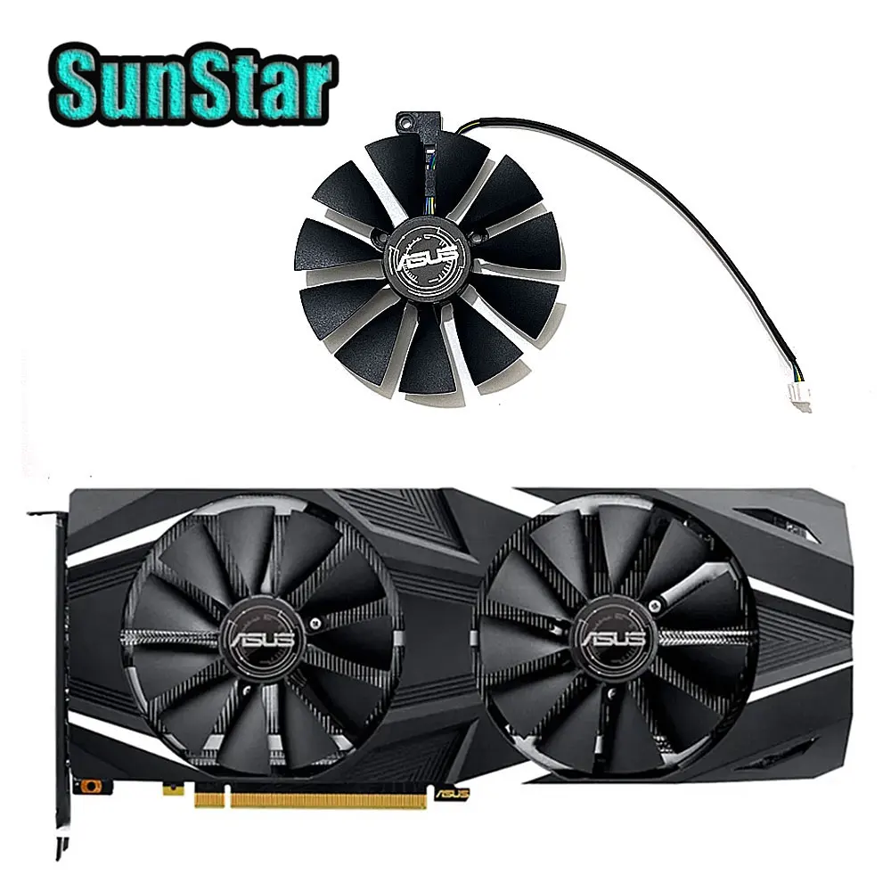 New T129215SU  FDC10U12S9-C 4Pin 87mm Cooling Fan, For ASUS RTX 2080 2070 2060 GAMING Graphics Card