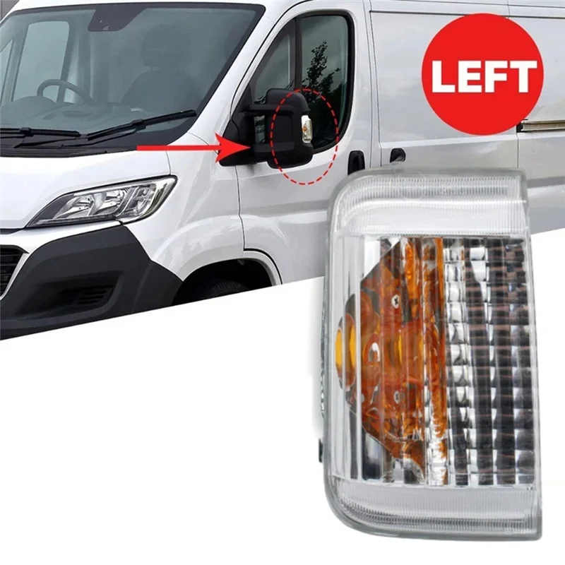 ل الملاكم سيتروين البلوز سيتروين التتابع فيات دوكاتو 2006-2022 مرآة الرؤية الخلفية بدوره مصباح إشارة الإسكان 71748254