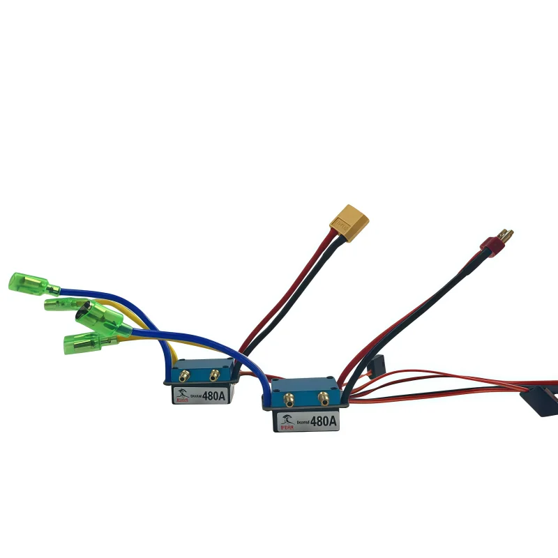 XT60/T-Stecker 320A 480A wassergekühlte elektrische Steuerbürste bidirektionale elektrische Steuerung für Überhitzung von Nestbooten