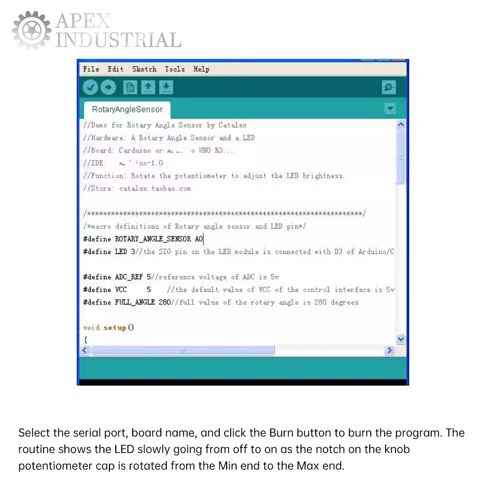 DC 3-5.5V Rotation Angle Sensor Module Knob Switch Adjustable Volume And Light Resistance Potentiometer Switch For Arduino
