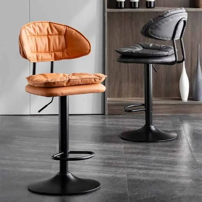 調節可能なレセプション用スツール、バーデザイナー、回転式、寝室用バーチェア、理髪店、パーティー、リラックス用タブレテ、アルト、家庭用家具