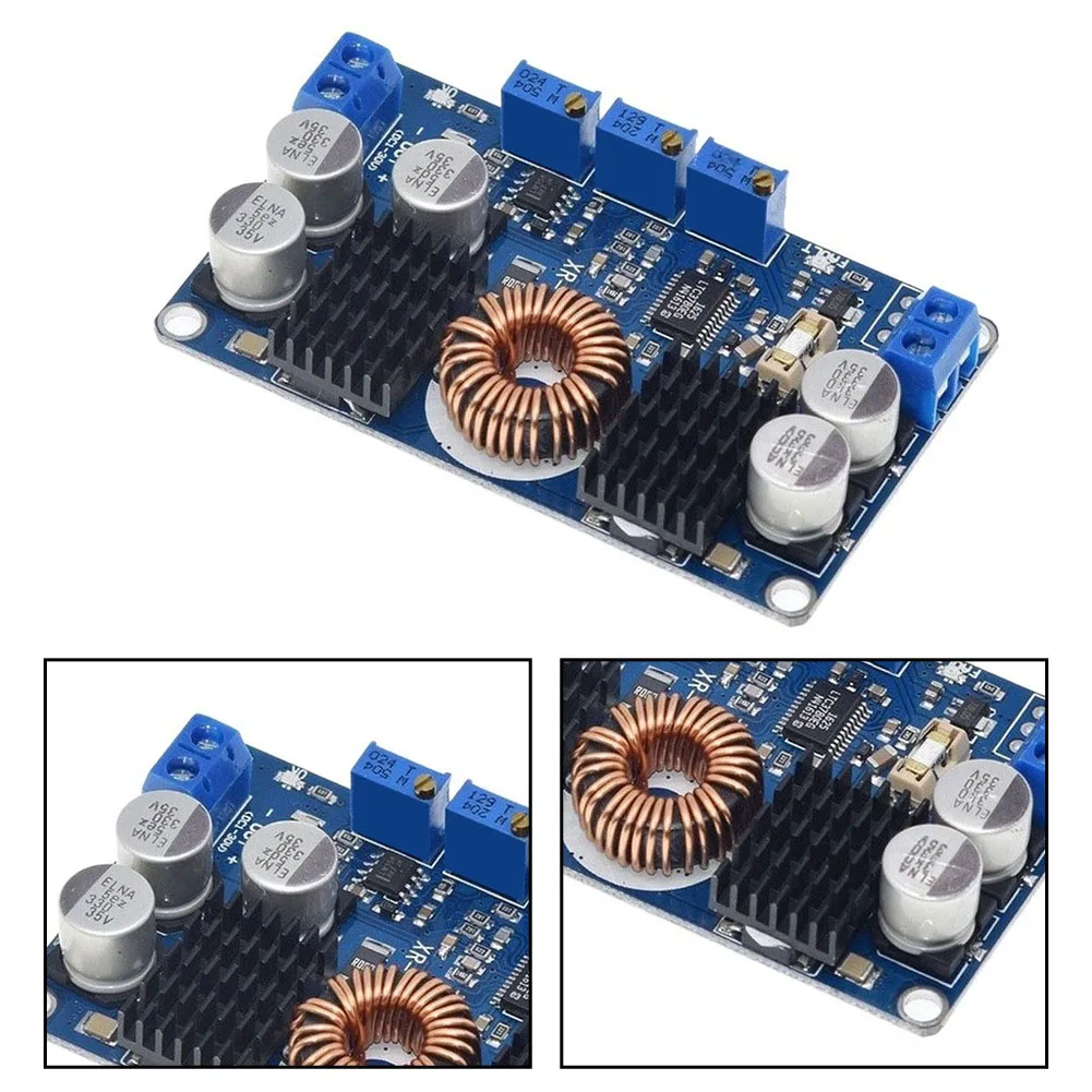 Buck-Boost Converter Board LTC3780 5V-32V Input Voltage 1V-30V Adjustable Output 80W Power Module for Solar Battery Charging