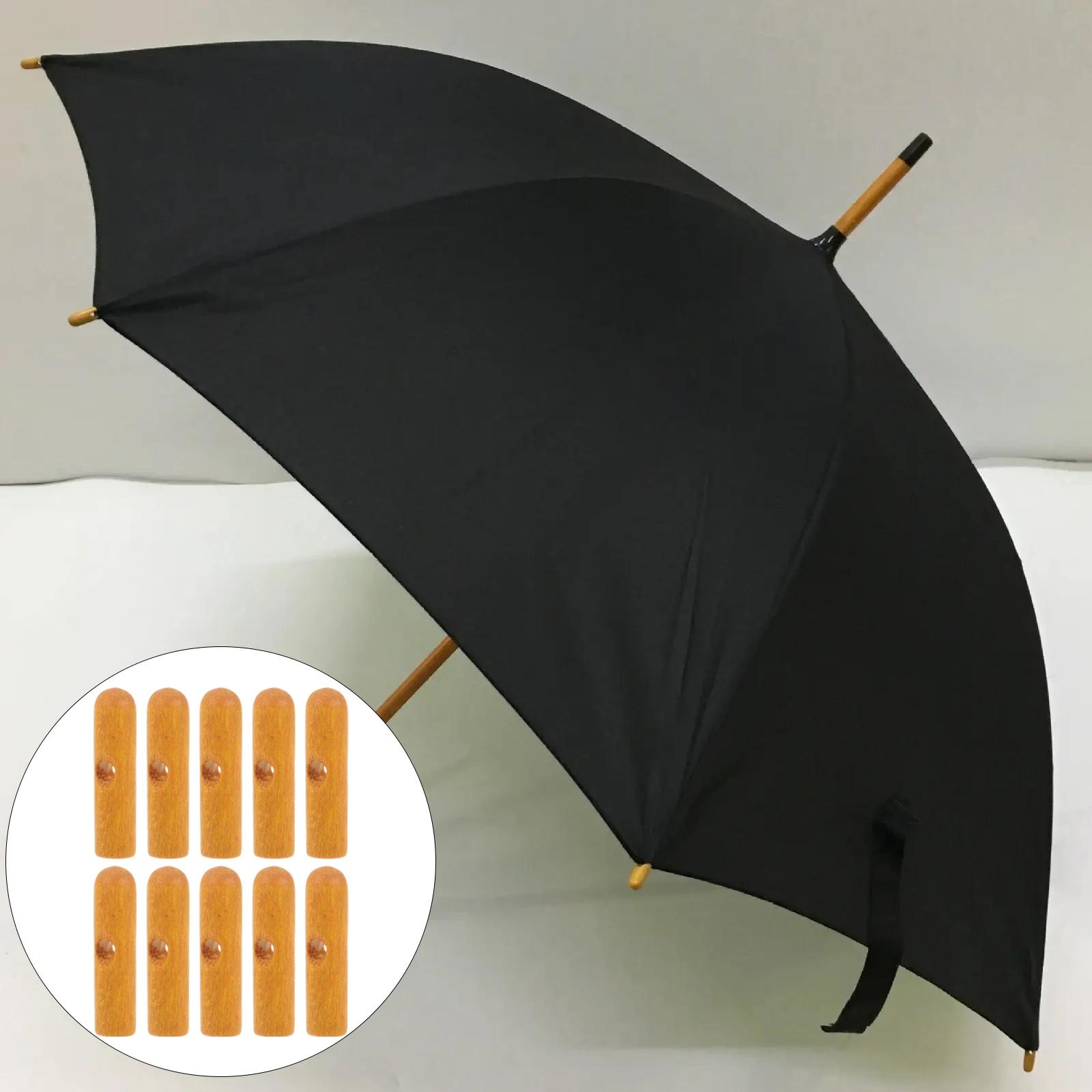 

10pcs Umbrella Beads 3 2m Tail Foldable Repair Umbrella Tail Beads 3.2Mm Replacement Outdoor Rain Sun Parasol Accessories