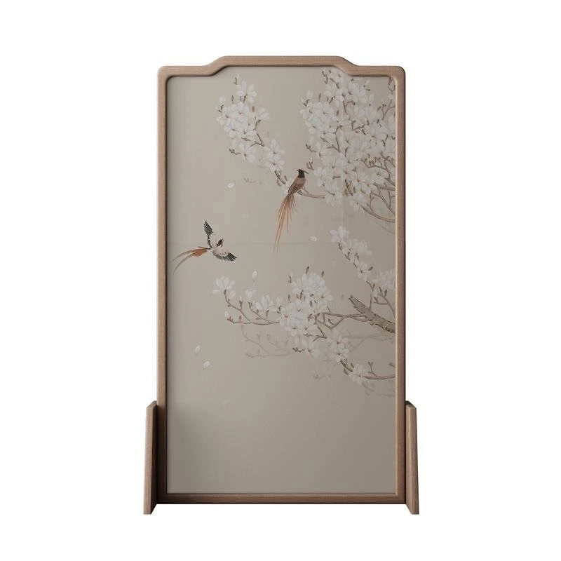 

Screen partition living room solid wood bedroom block home mobile home office seat screen door entrance