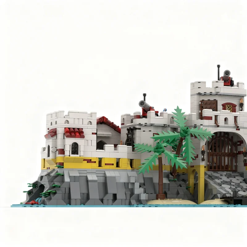 2693pcs MOC Expansion Bundle 2 Eldorado Fortress Pirates Model Building Blocks Christmas Gift Construction Birthday Creative - view 2