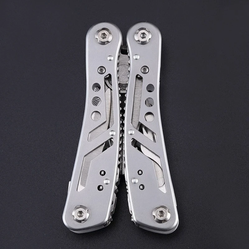 المحمولة جيب Multitool 420 الفولاذ المقاوم للصدأ Multitool كماشة سكين مفك للبقاء في الهواء الطلق التخييم الصيد والمشي لمسافات طويلة
