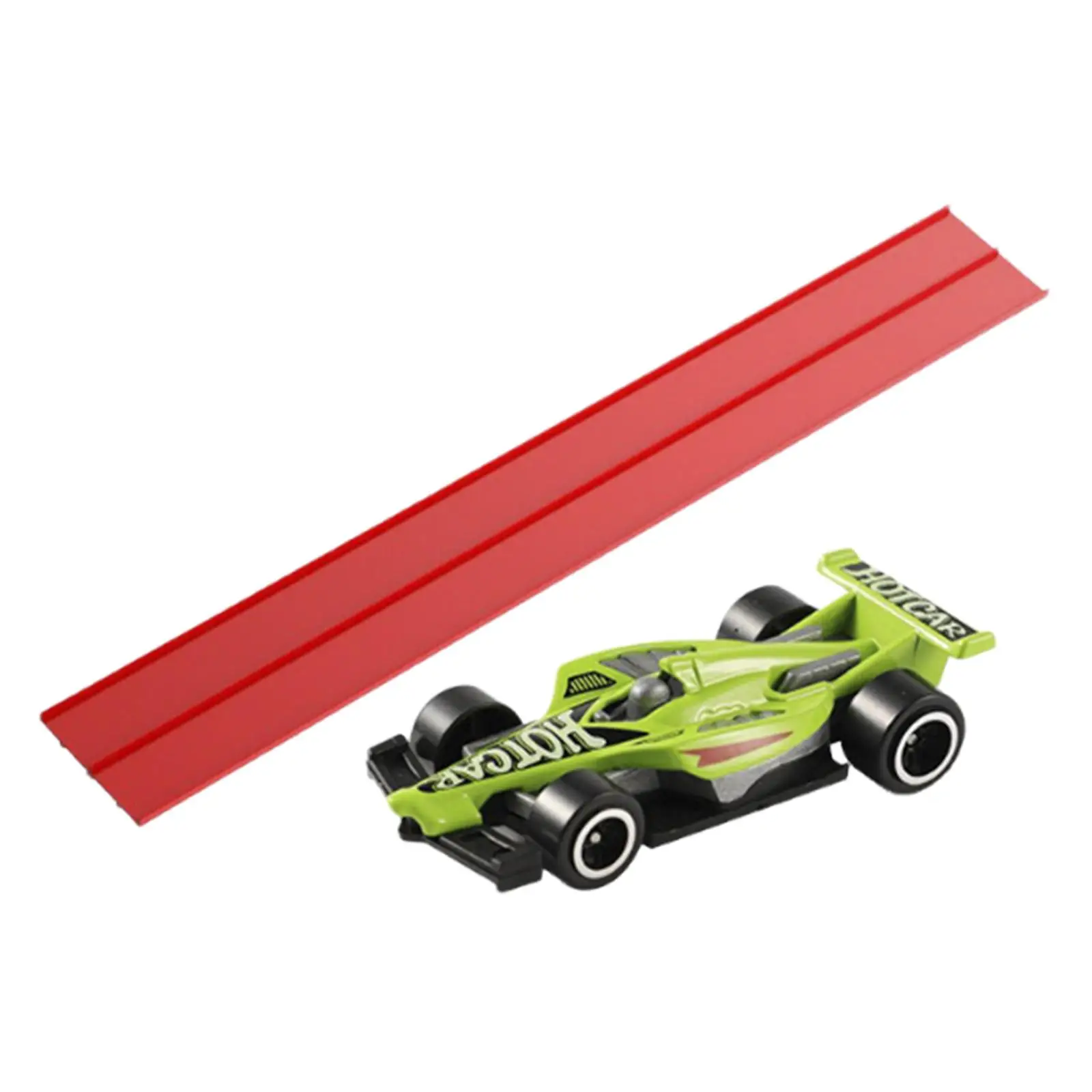 

12.8ft Flexible Track with 4 Mini Alloy Cars Model Interactive Games Lightweight Physics Track Toy with Suction Cups Kids Toys