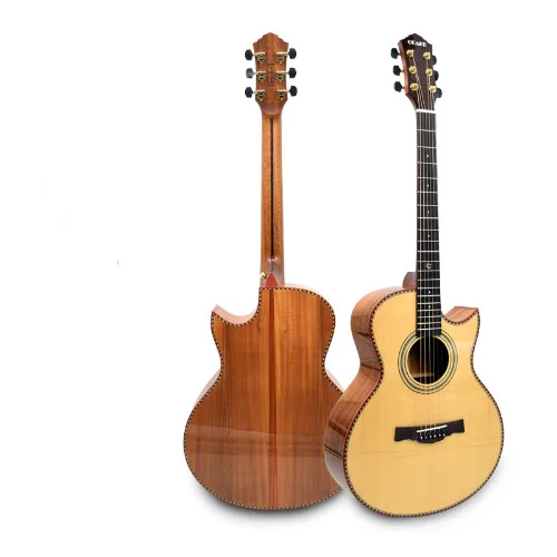 

Geake S-410C High Quality Handmade Wholesale Flamed Maple Acoustic Guitar