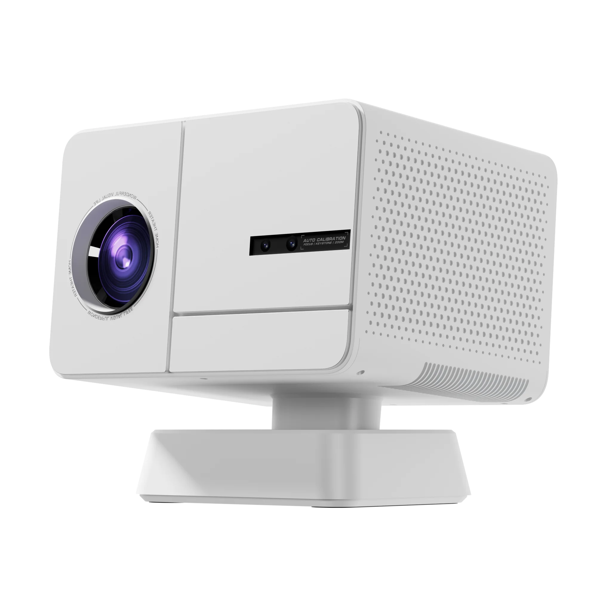 Proiettore intelligente P50 2 GB 16 GB Allwinner H713 WiFi dual-band BT5.0 Aggiornamento proiettore portatile 4K per esterni domestici