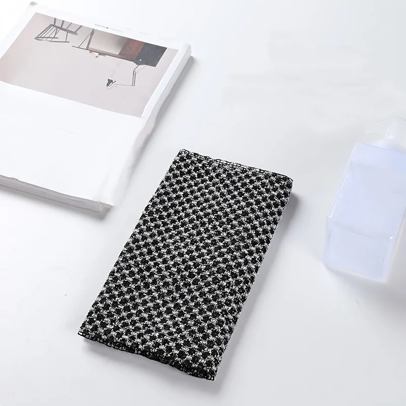 مقشر الظهر، قماش شبكي مزدوج الجوانب لغسل الجسم، منشفة حمام للتنظيف العميق للعناية بالبشرة في الشتاء والتقشير #4