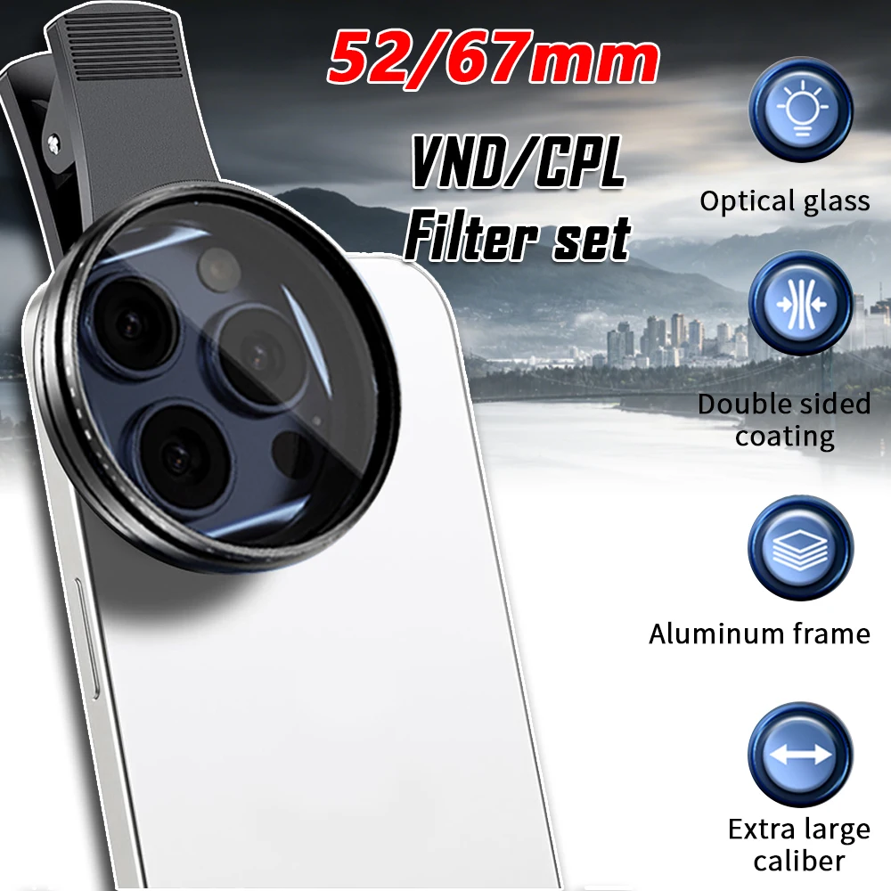52Mm 67Mm Clip-On C…