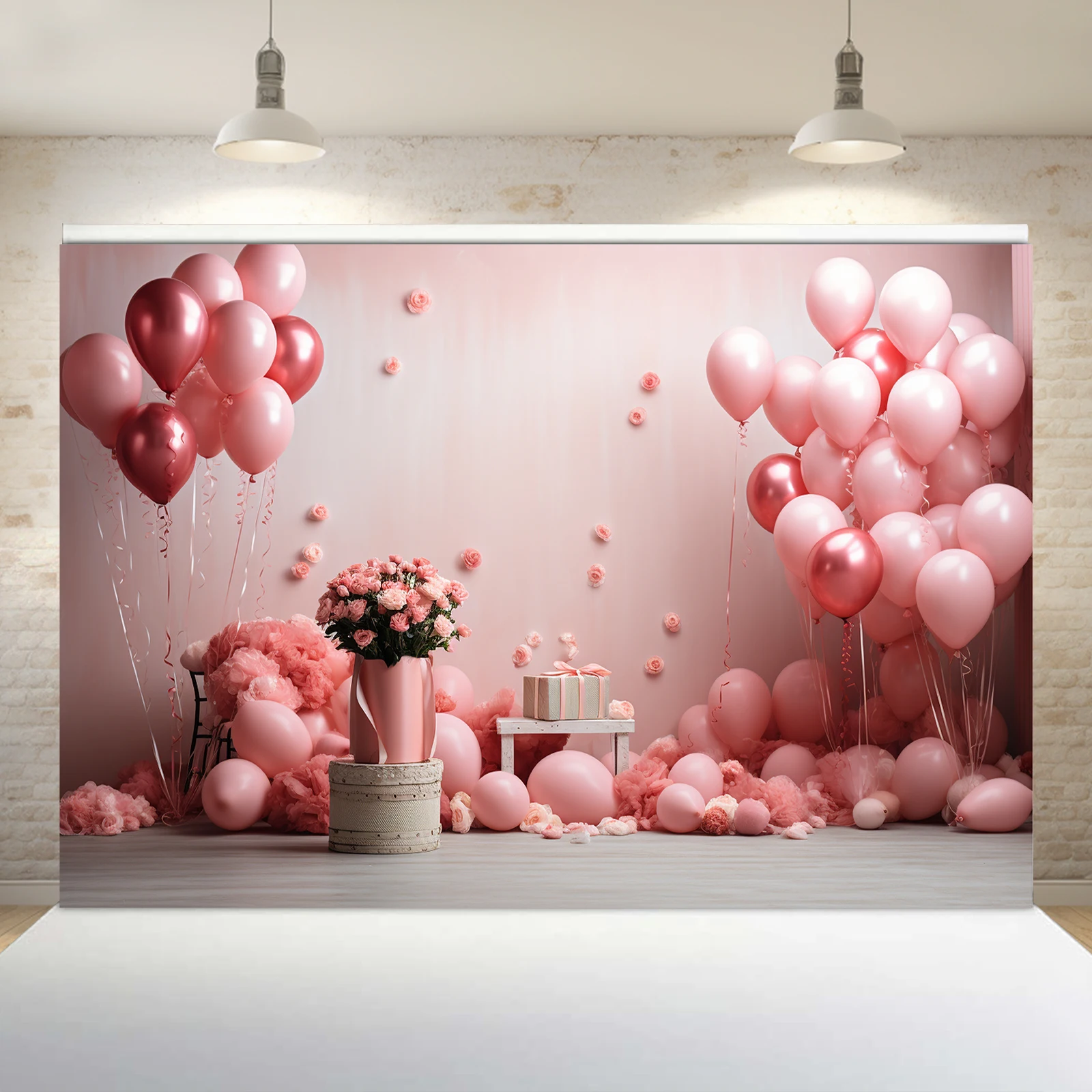 1PCS 100x150cm Valentine'S Day(11) Theme Backdrop,Photography Background,Used To Gifts,Activities Or Other Party Decoration