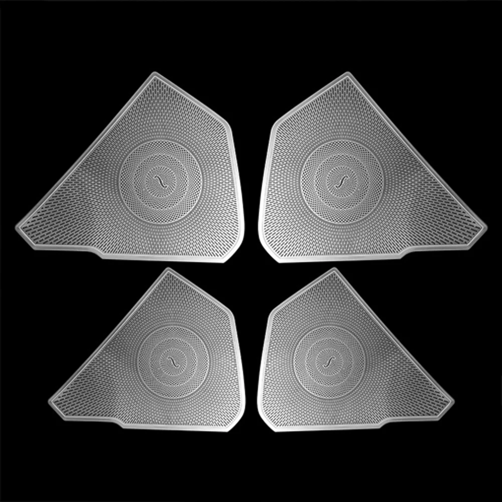 

For Kia Sportage NQ5 2022 2023 Stainless Steel Four Door Audio Speaker Cover Decoration Car Interior Mouldings Accessories