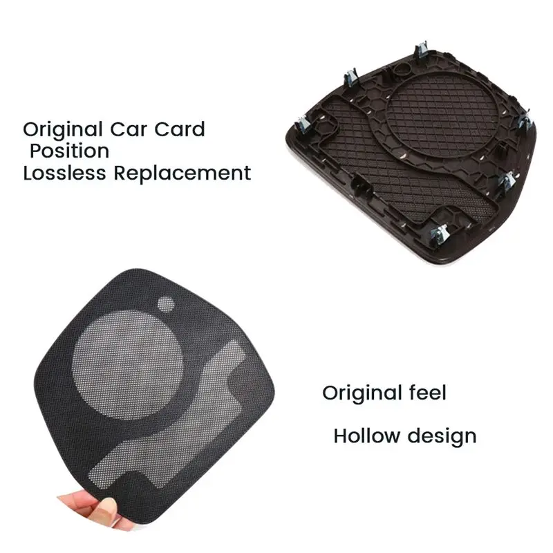 Authentic Loudspeaker Cover Net For Mercedes Benz C GLC W205 W253 2015-2021 Instrument Panel Horn Centre