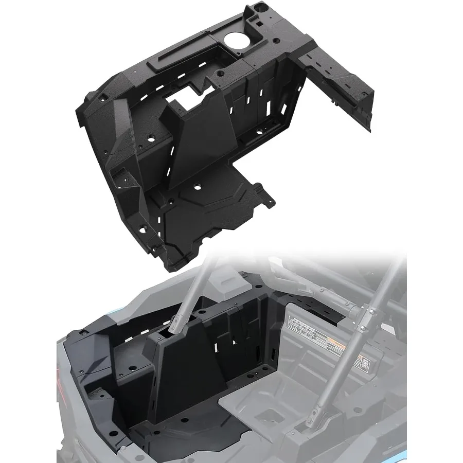 

Left Side Bed Box for Polaris RZR XP 1000 Turbo Rear Luggage Storage Bed Box Section for Polaris RZR XP 1000 XP 4 1000 RZR Turb