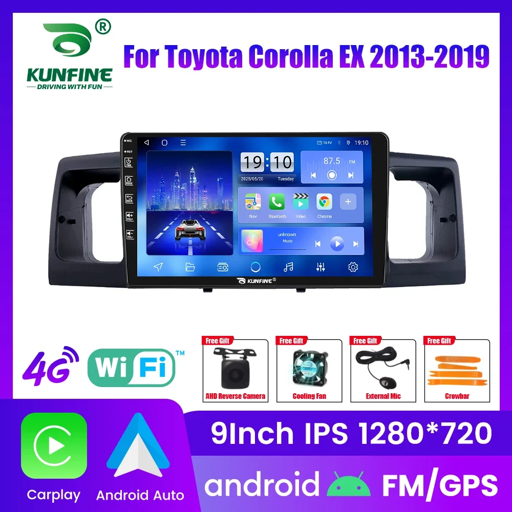 Android Car Radio For Toyota Corolla 2013-2019 Car Stereo 2Din Octa Core GPS Navigation Player IPS Screen Carplay Android Auto