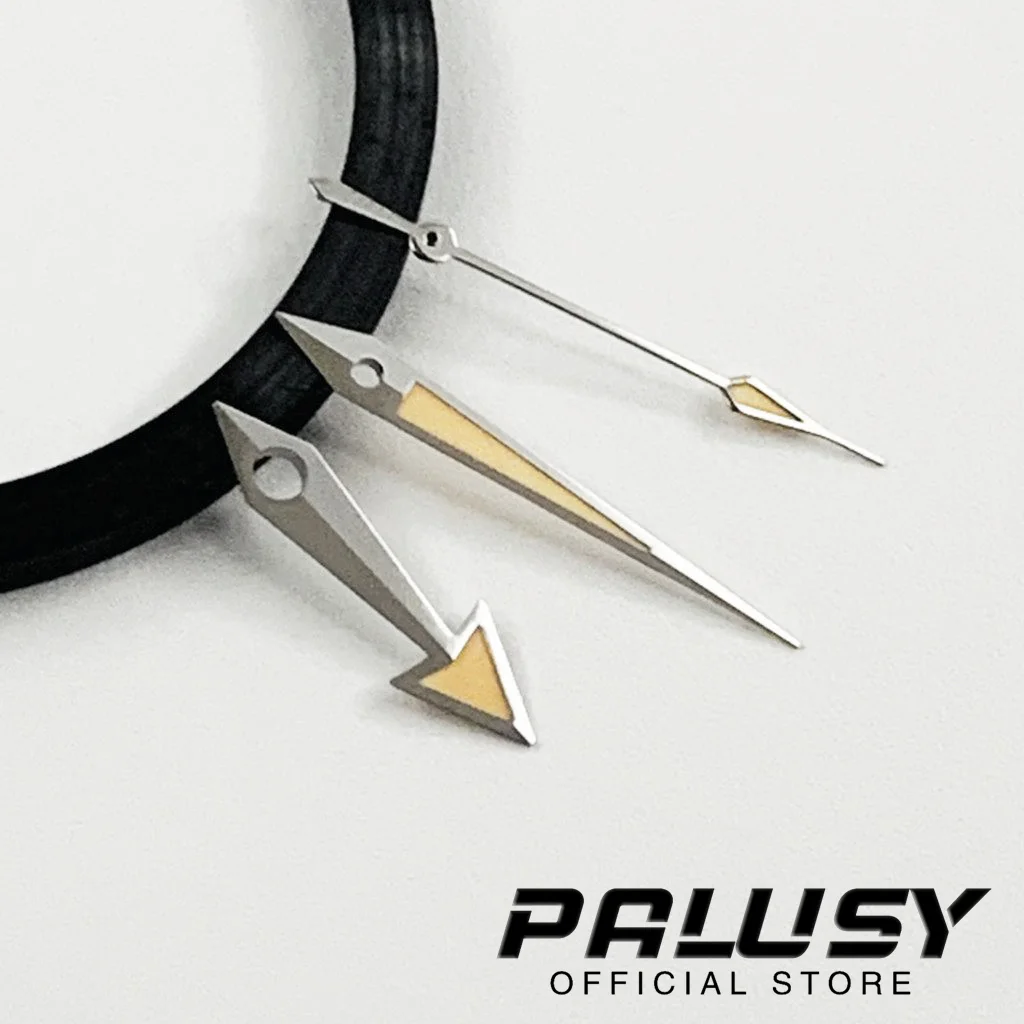 Nh35 Silver Orange Watch Hands Luminous Hands For NH34 NH35/NH36/4R/7S Movement Watches Pointers Replacement Parts