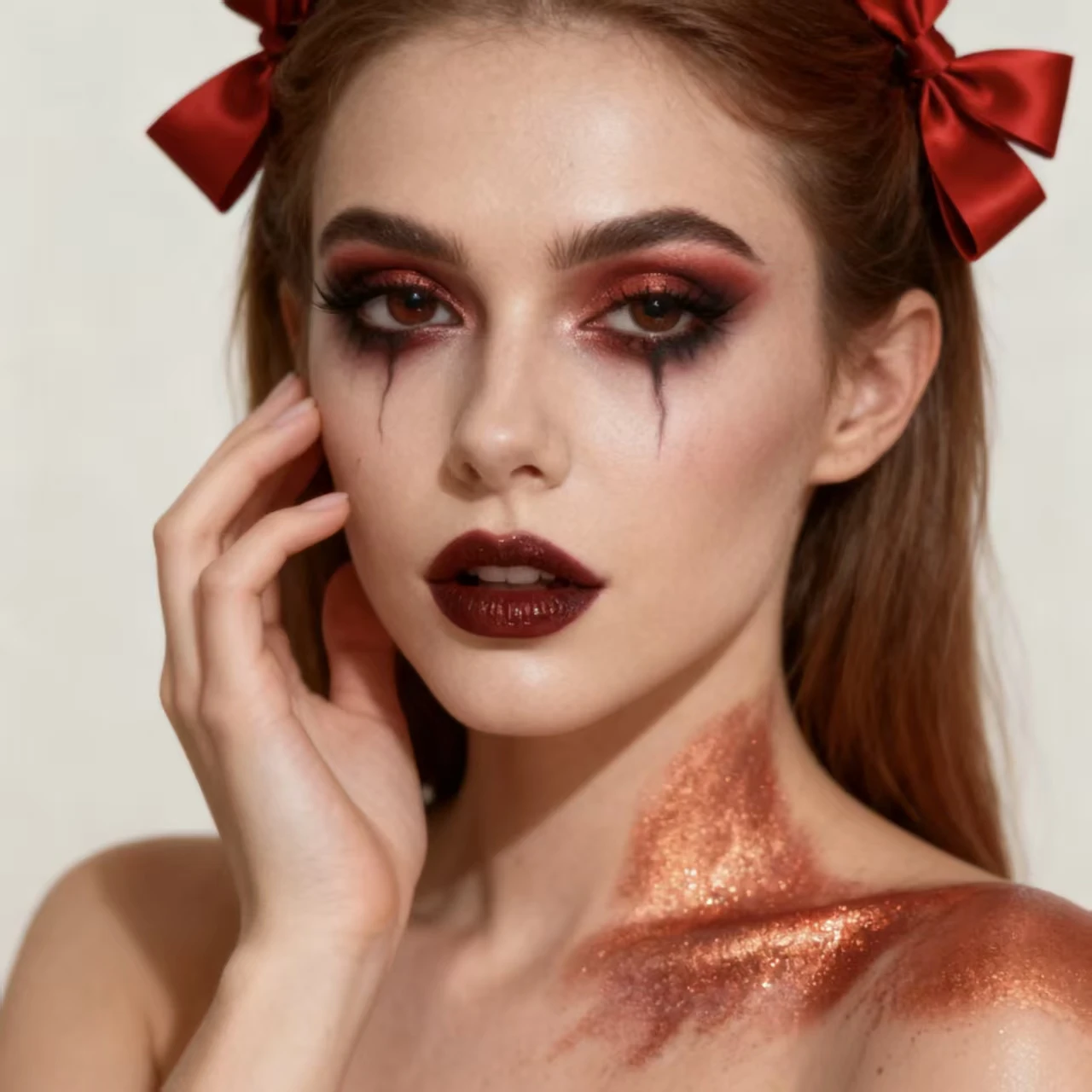 브라이트닝 글리터, 고광택 바디 글리터, 아이 글리터, 여성용, 휴일 용품에 적합