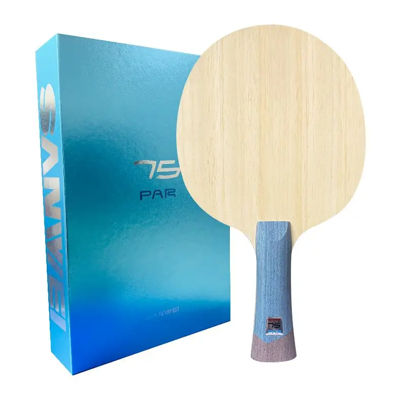 

SANWEI 75PAR Table Tennis Racket Bottom Plate ALC Blue Aromatic Carbon External 5 Wood 2 Carbon Professional Bottom Plate