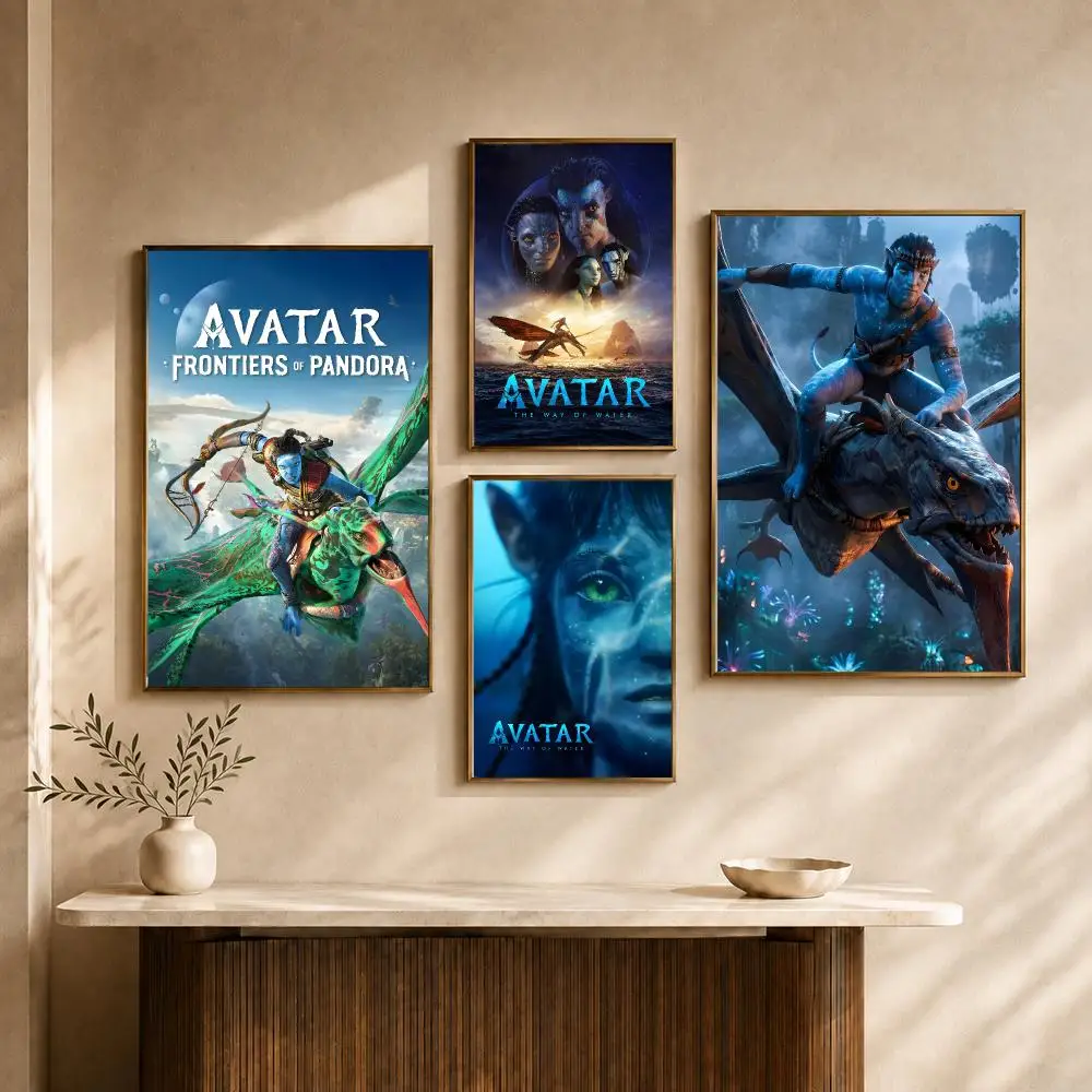 Movie Avatar Pandora Sci Fi Fantasy Navi Cinematic Poster HD Wall Decor Apartment Dorm Office Cafe Bedroom Home Gift