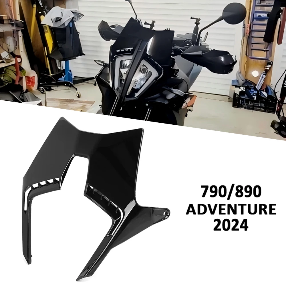 

For 790 890 ADV Adventure 2024 2025 New Front Windshield Panel Windshield Motorcycle Accessories Wind Deflector Visor