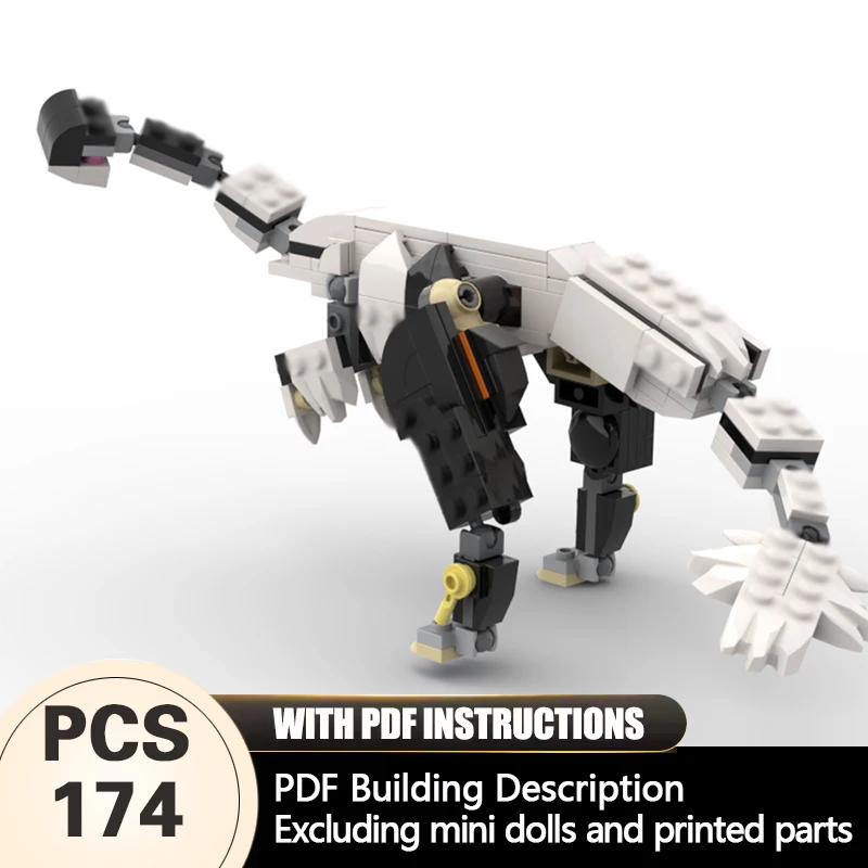 

Creators Animal Series Model MOC Building Bricks Gigantoraptor Erlianensis Modular Technology Gifts Assemble Children Toys Suit