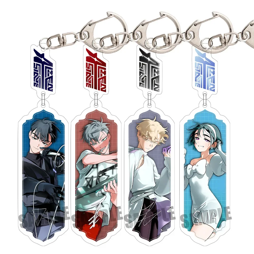 Anime Alien Stageing Pendant Jewelry Accessory Gift Mizi Sua Luka Peripheral Keychain Hanging Decor Crafts Collection Keyring