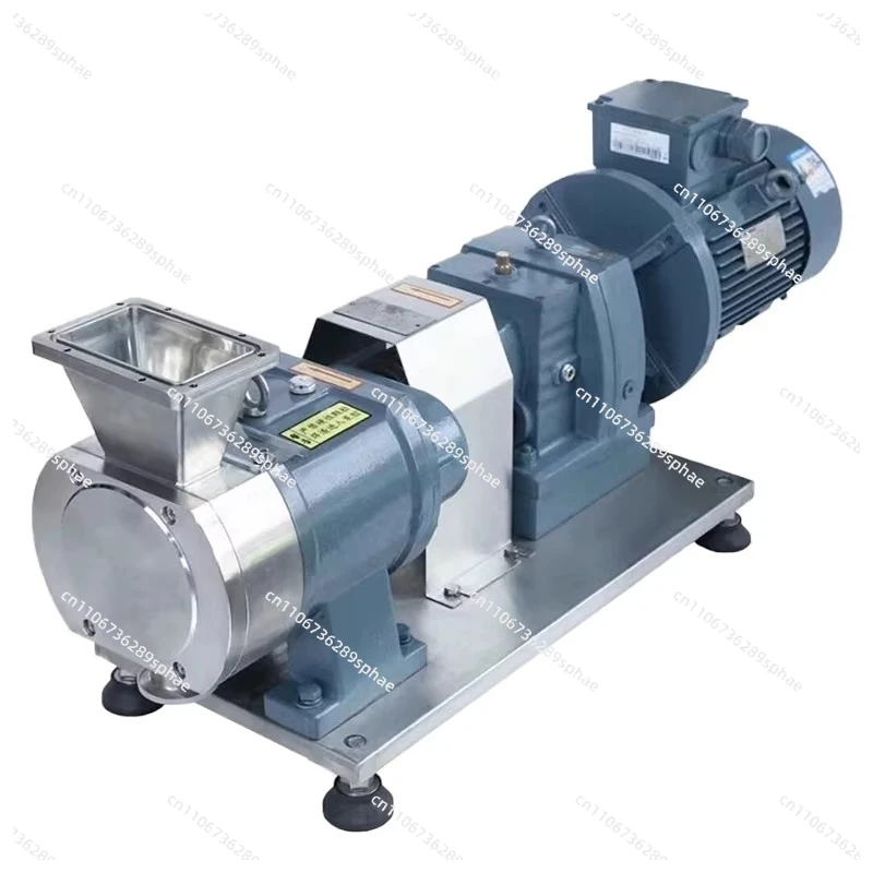 Food grade stainless steel high viscosity cam rotor pump pumping honey batter capsicum syrup hot oil pump