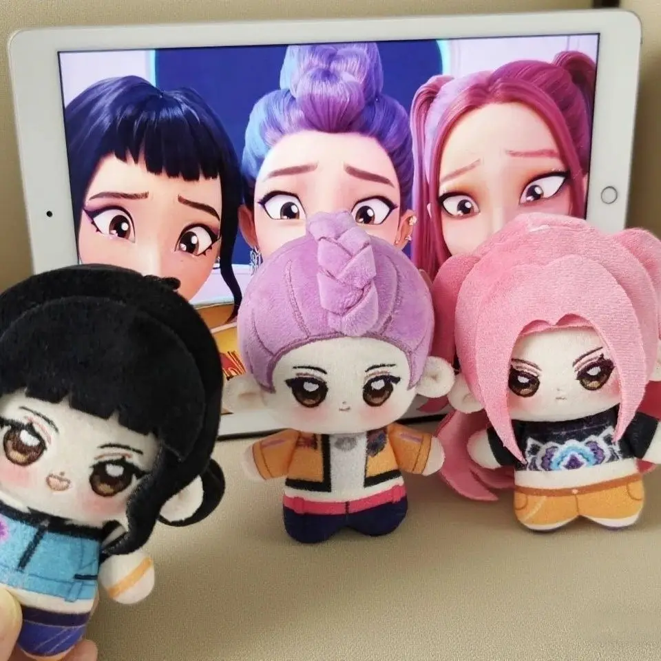 Kpop Demon 10cm Premium Solid Filled Cotton Doll 1：12 Cute Girl Cartoon Doll Collection Commemorative Mini Hunters