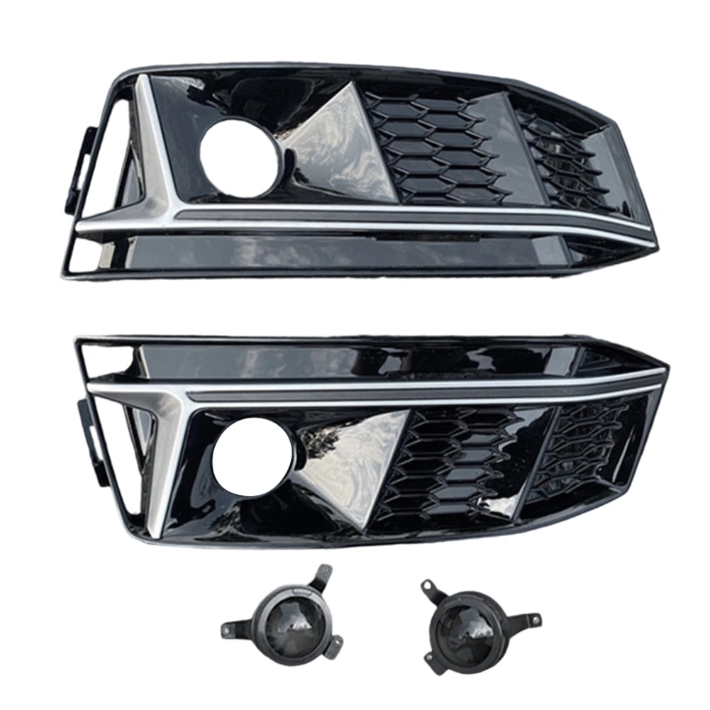 Frontstoßstange Nebelscheinwerfergitter Nebelscheinwerferrahmen für A4 S-Line S4 B9 2017–2018