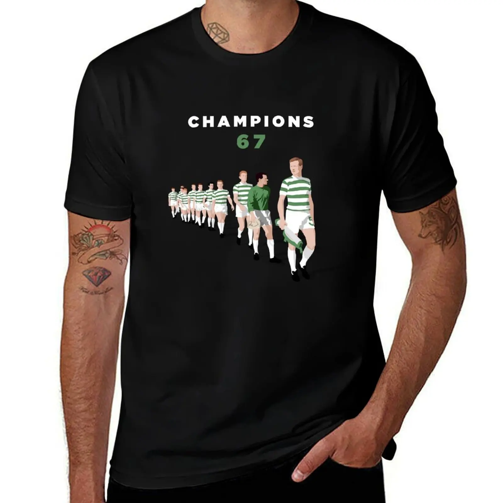 

Lisbon Lions - Champions 67 T-Shirt t shirts for man cotton t shirt for man T-Shirt