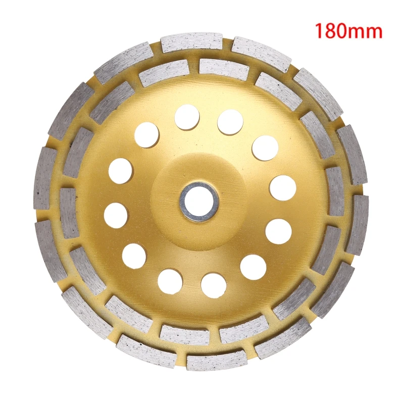 Concrete Grinding Wheel Double Row Diamond Cup Grinding Grinder Disc DropShipping